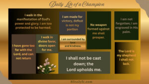 Dailylife of a Champion – Motivational Digital Wall Art
